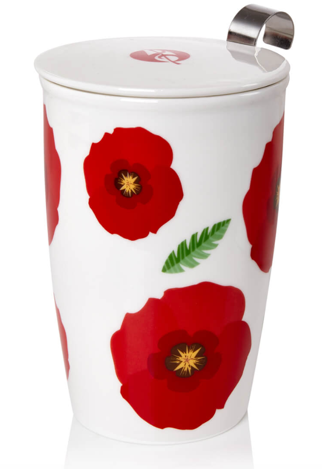 Double Walled Infuser Mug