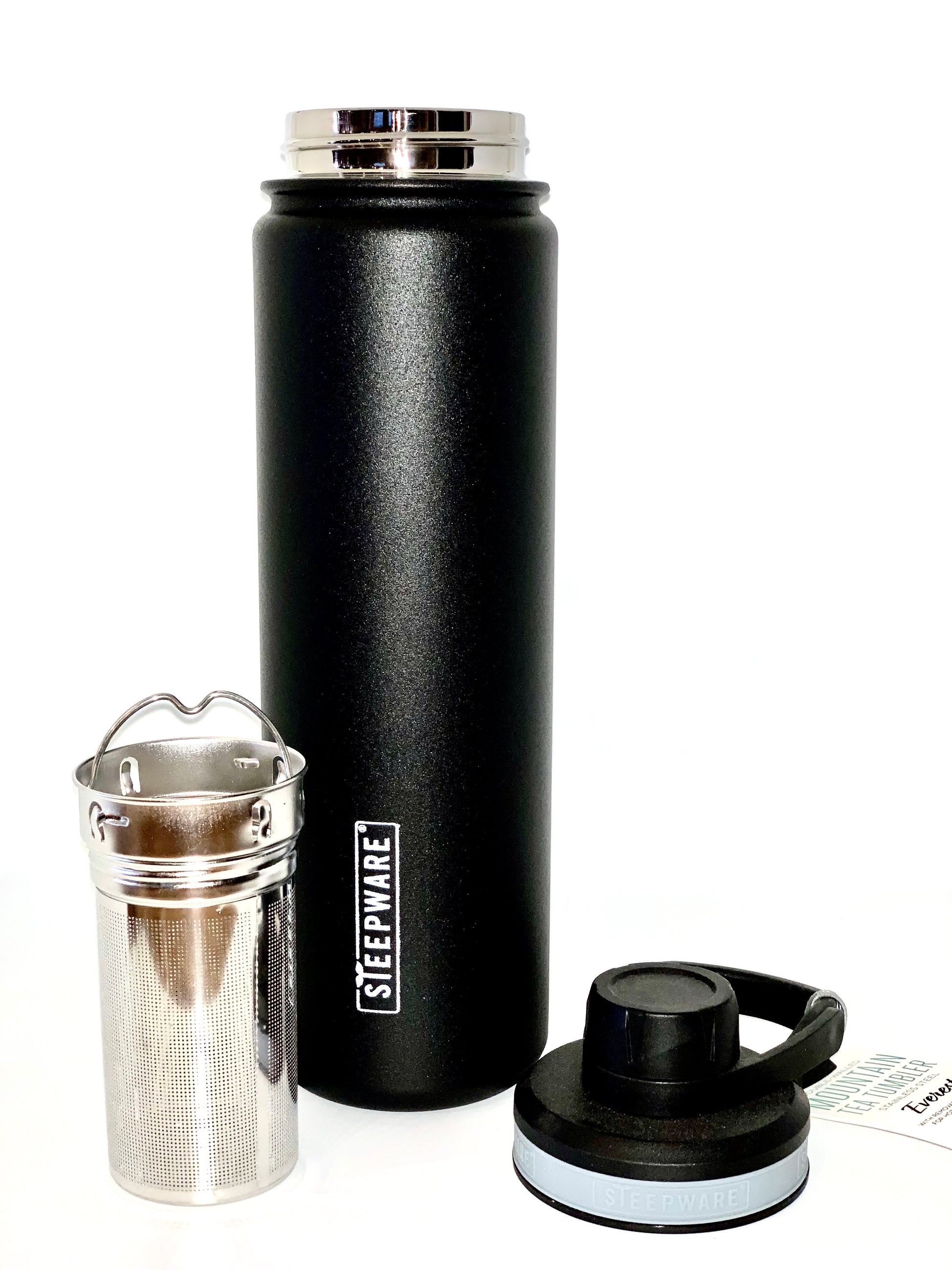 Everest Tea Tumbler Black