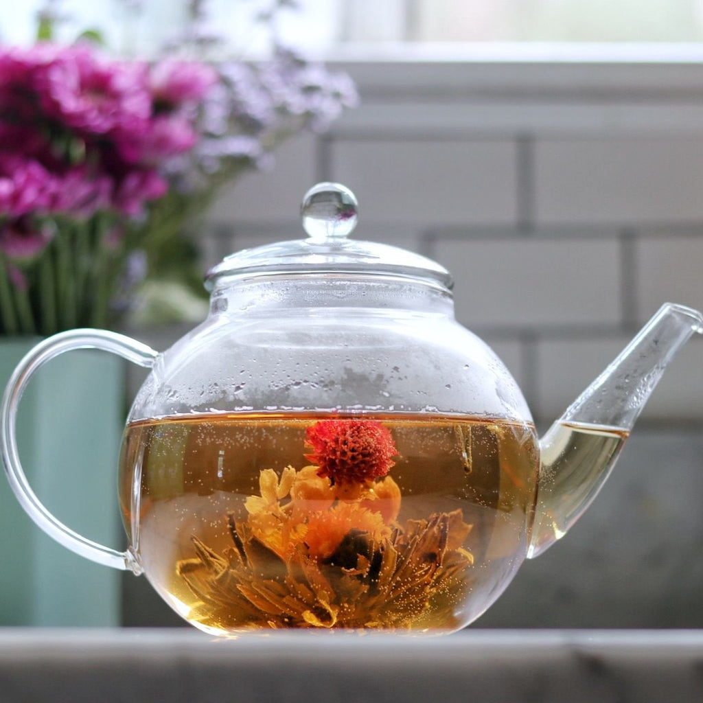 Teabloom Celebration Glass Tea Warmer