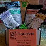 Fruit & Fields: Assorted flavored teas; several caffeine-free blends as well.