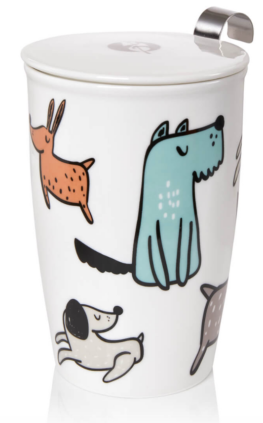 Double Walled Infuser Mug