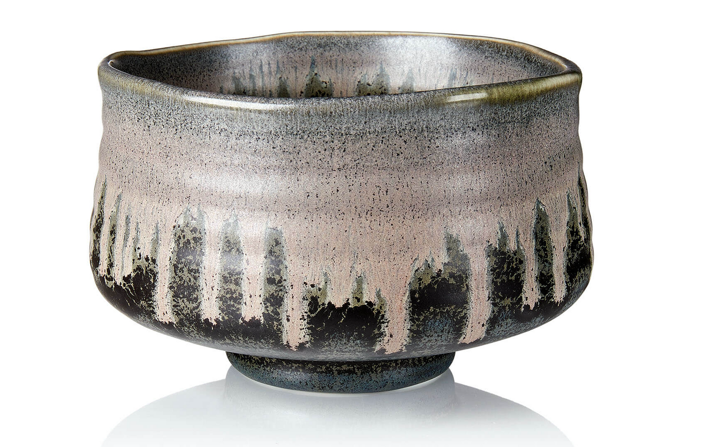 Patterned Matcha Bowl