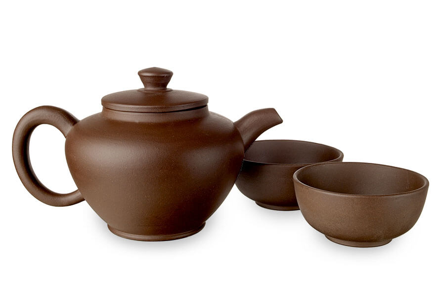 Yixing Teapot and Cups