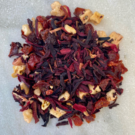 Summer Strawberry Rhubarb Herbal Tisane - Fine Tea (Seasonal)